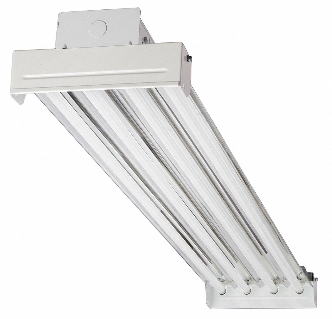 LITHONIA LIGHTING Luminaria Fluorescente,47 plg L,12077V Luminarias de Bahía Lineal 48H449