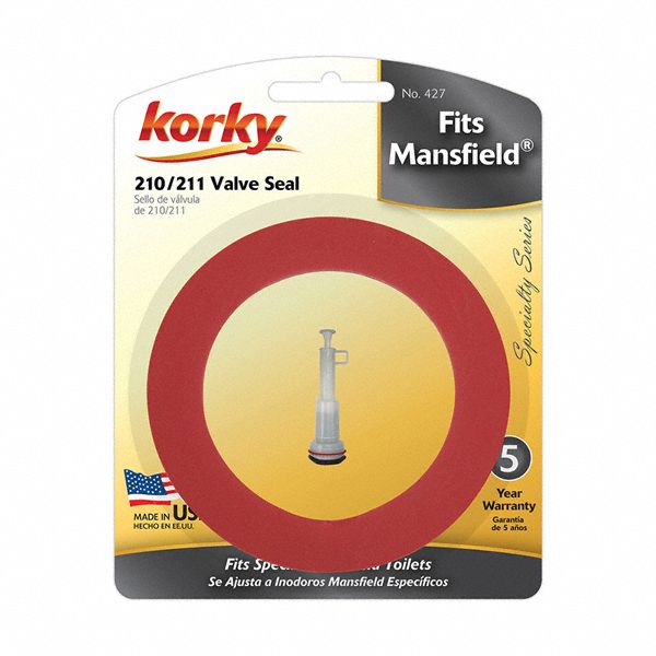 KORKY Flush Valve Seal Fits Mansfield Brand, For Mansfield 210 and 211