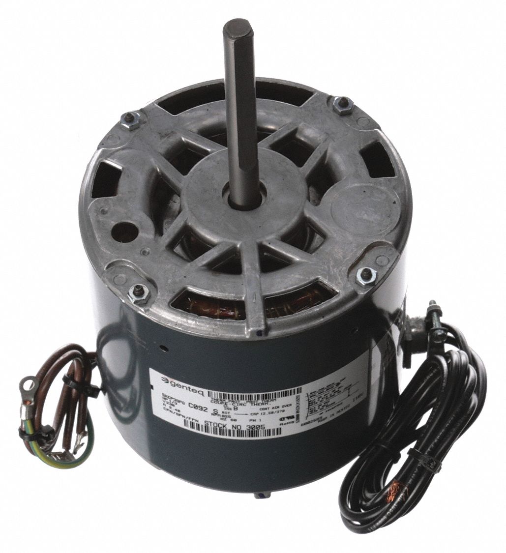 GENTEQ Condenser Fan Motor, 1/3 HP, OEM Replacement Brand Copeland