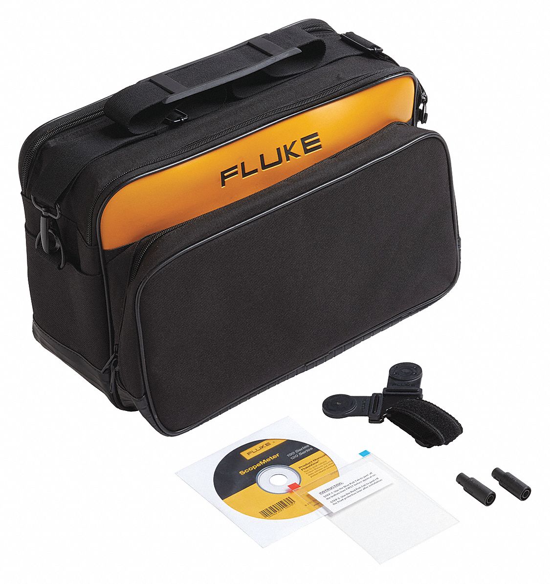 FLUKE, Scopemeter Portable Oscilloscope, Accessory Kit 48JP77SCC120B