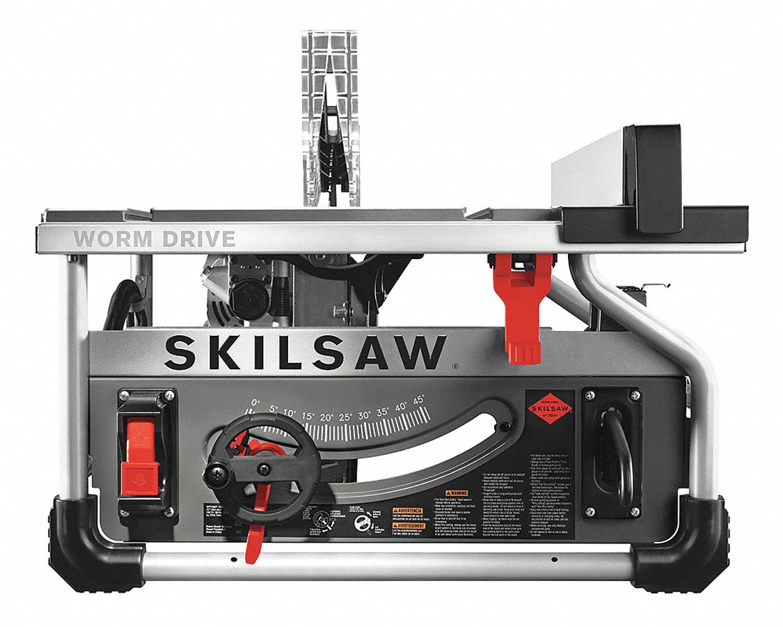 SKILSAW Table Saw, None Stand Type, 10" Blade Dia., 5/8" Arbor Size
