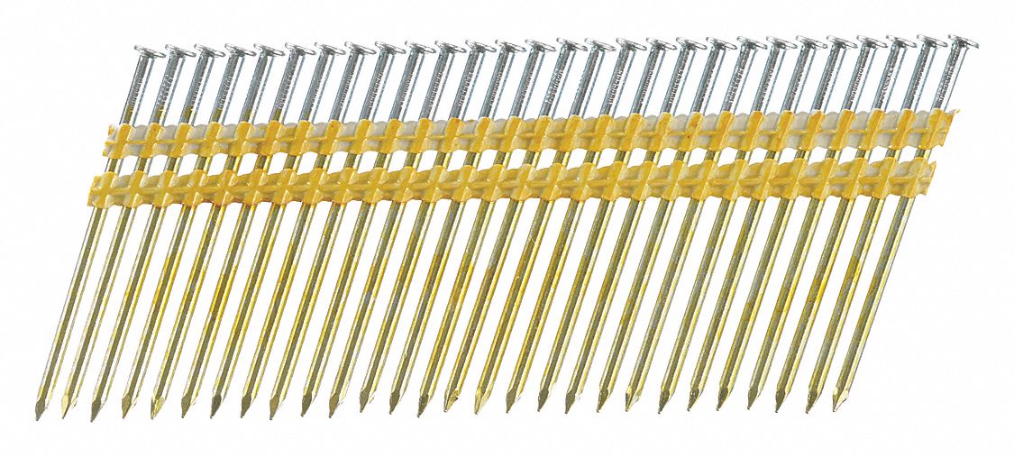 SENCO, Framing Nails, Flat, Framing Nails,3.25" L,Galvanized,PK2500