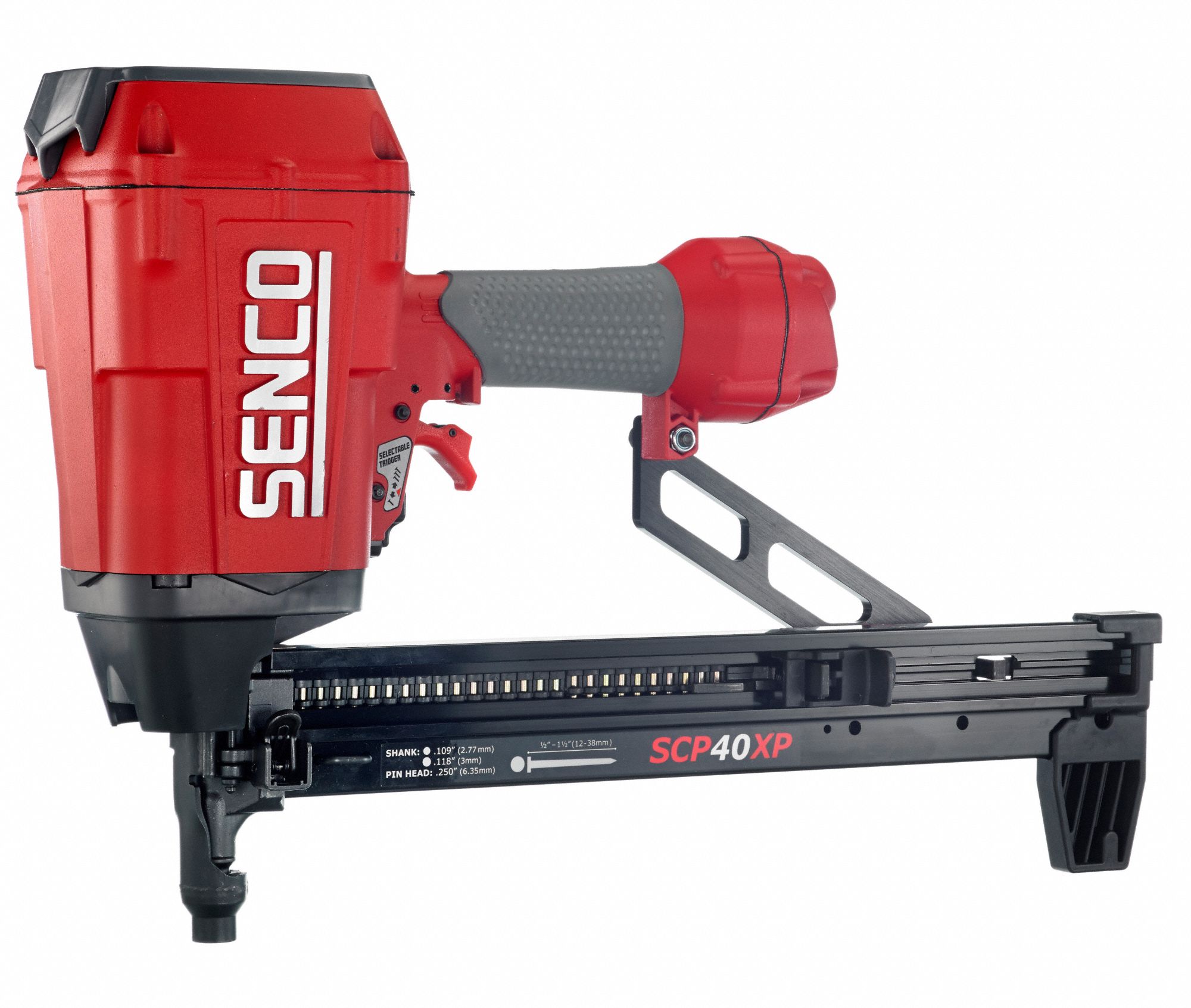 SENCO Air Powered, Nail Gun, Combination Firing Mode, 120 psi 48LR30