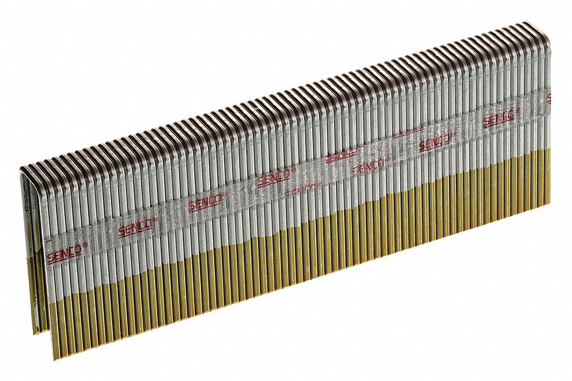 Staples, Staples, 16 ga Gauge, 1 1/2 in Length, Steel, Electro