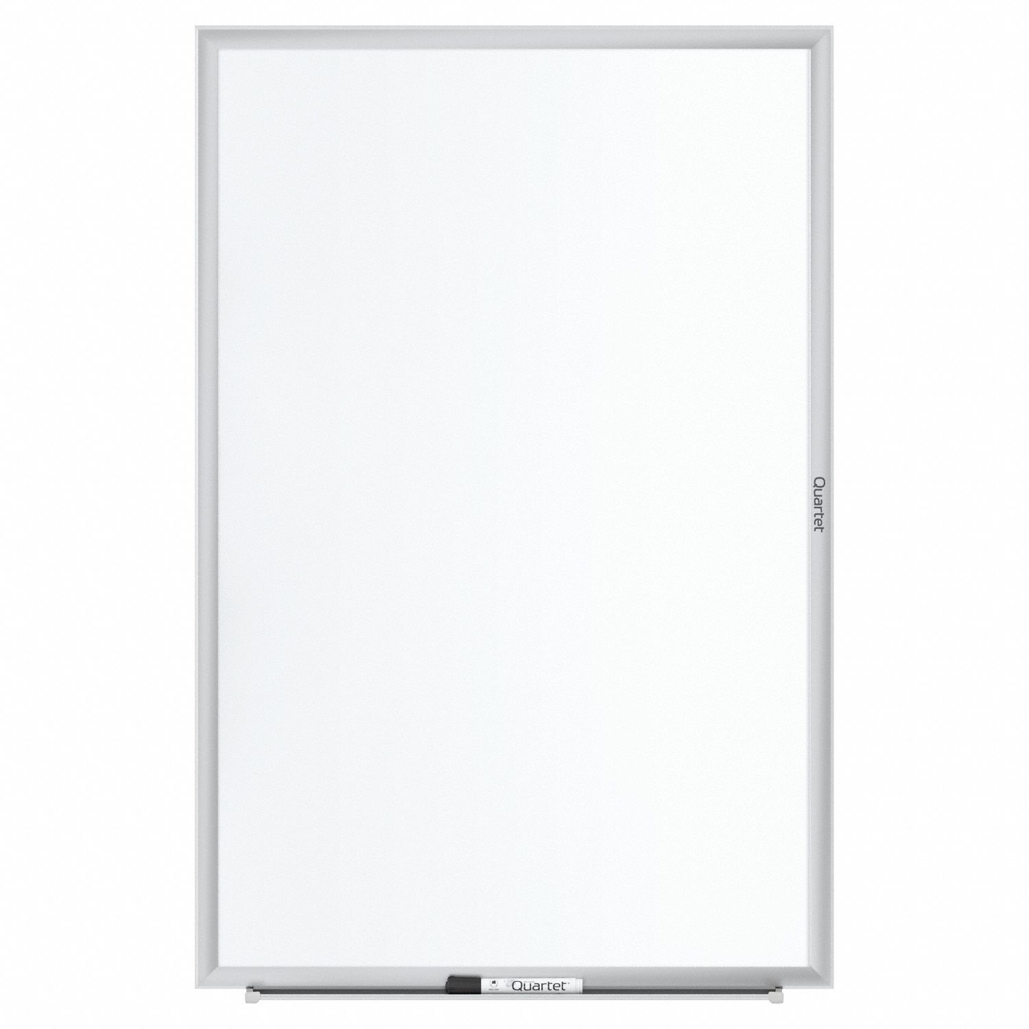 QUARTET GlossFinish Steel Dry Erase Board, Wall Mounted, 36 inH x 48