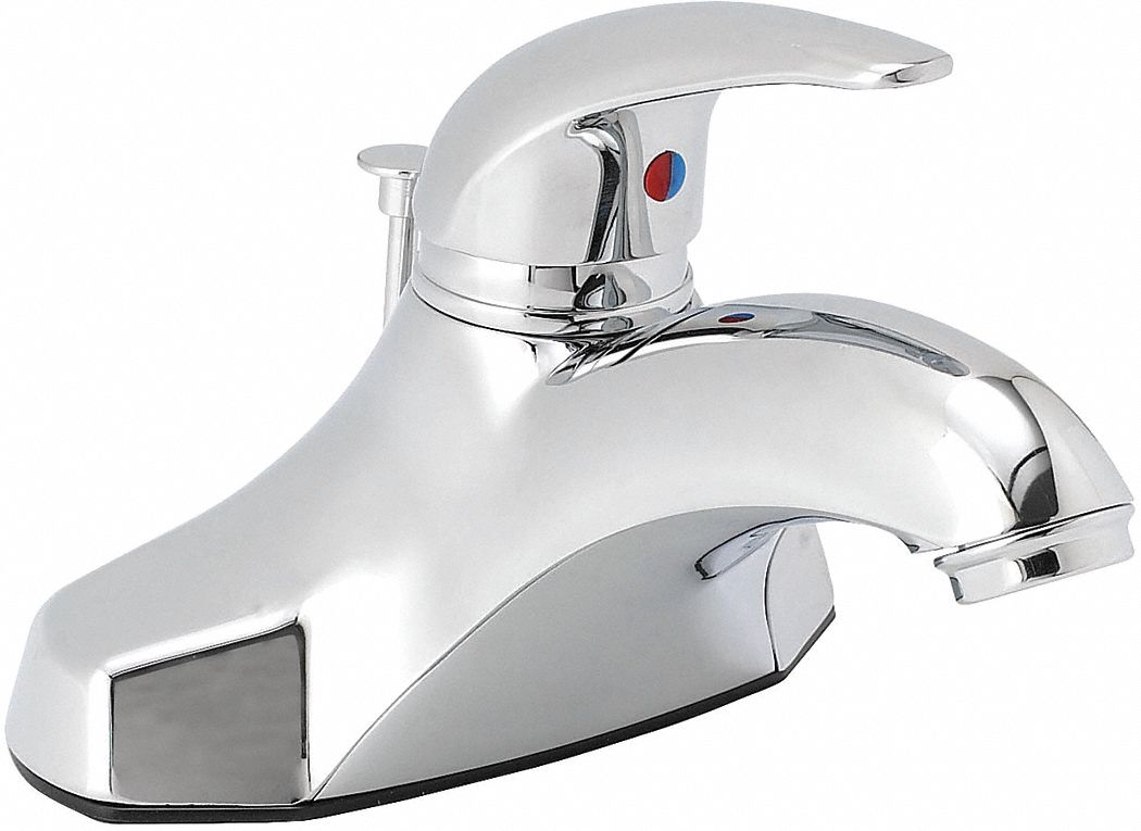 Chrome Finish, 1.2 gpm Flow Rate, Low Arc Bathroom Faucet 48LX69