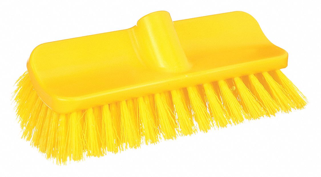 TOUGH GUY, Stiff, Polypropylene, Wall Brush 48LY9548LY95 Grainger