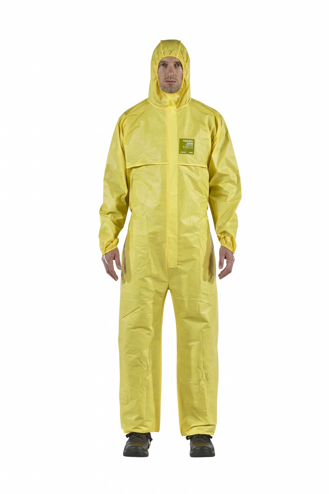 ANSELL Hooded Coveralls, Hooded, Size 2XL, PK 25 48MC86YY23B92111