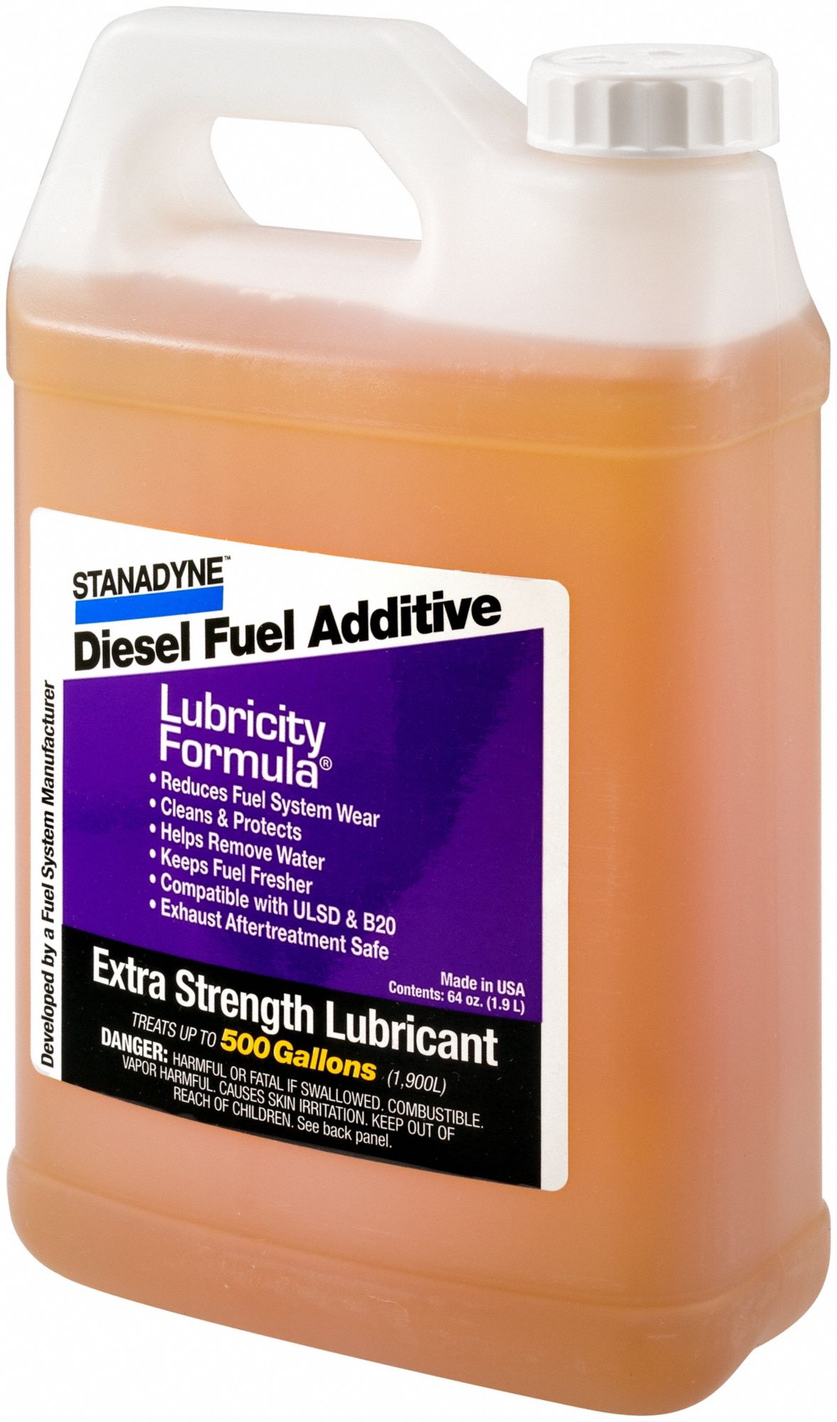 STANADYNE, Lubricity Formula, Demulsifies Water, Diesel Fuel Additive 48NT7838561P Grainger