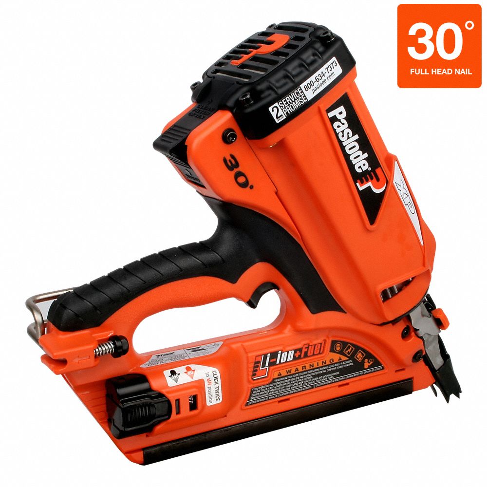 PASLODE Nail Gun Framing, Sequential, For 0.113 in to 0.131 in Nail