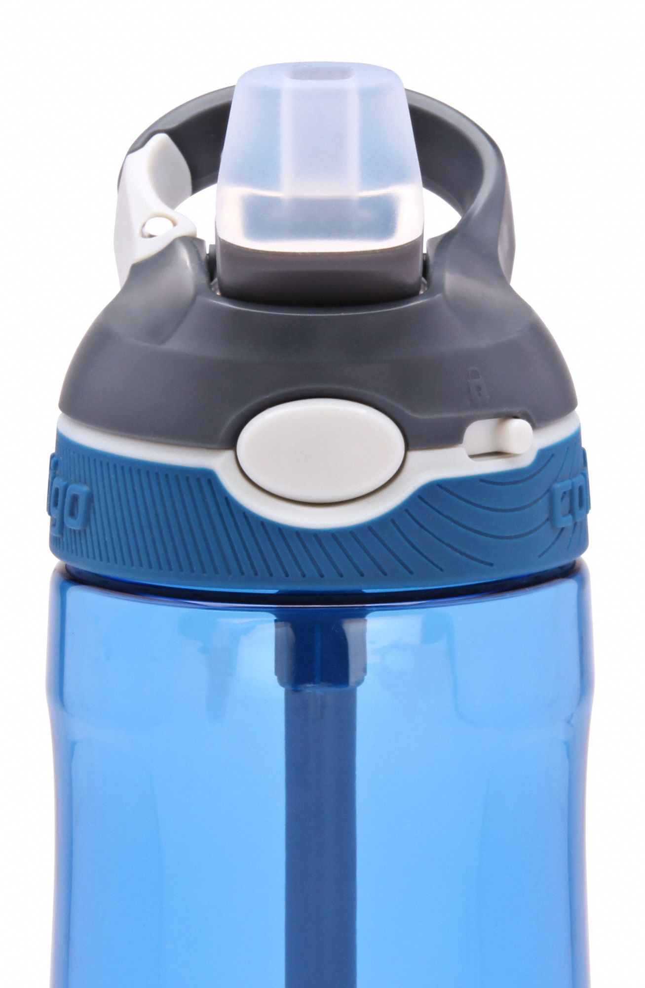 CONTIGO Water Bottle, 24 oz., Monaco/Blue, Plastic 48PD6071244