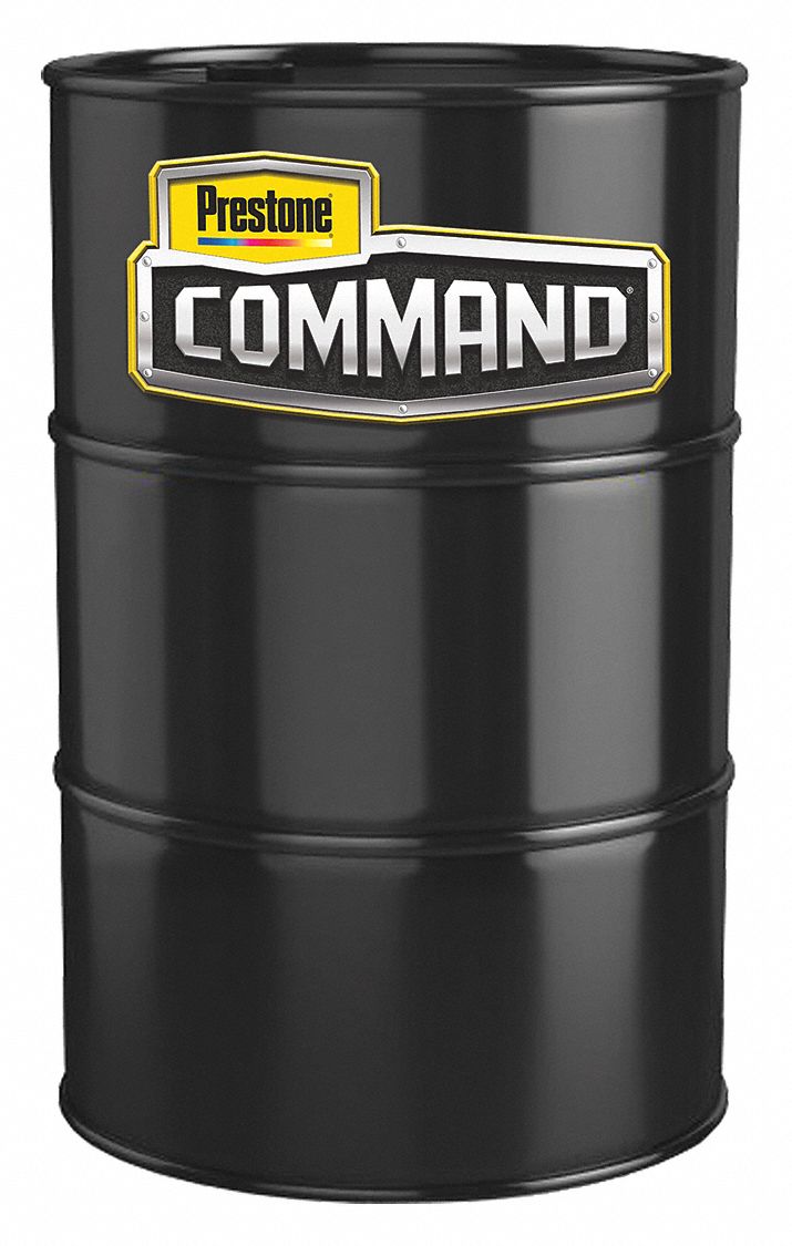 PRESTONE Antifreeze Coolant, 55 gal, Drum, Dilution Ratio PreDiluted