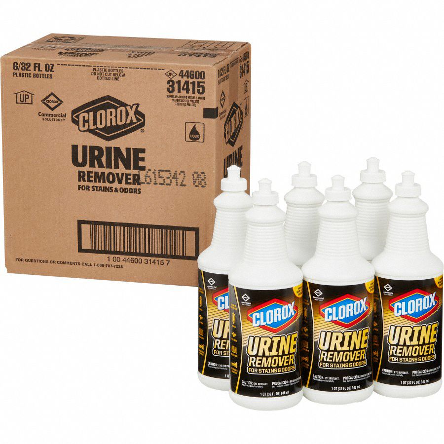 CLOROX Urine Remover, 32 oz Container Size, Bottle Container Type