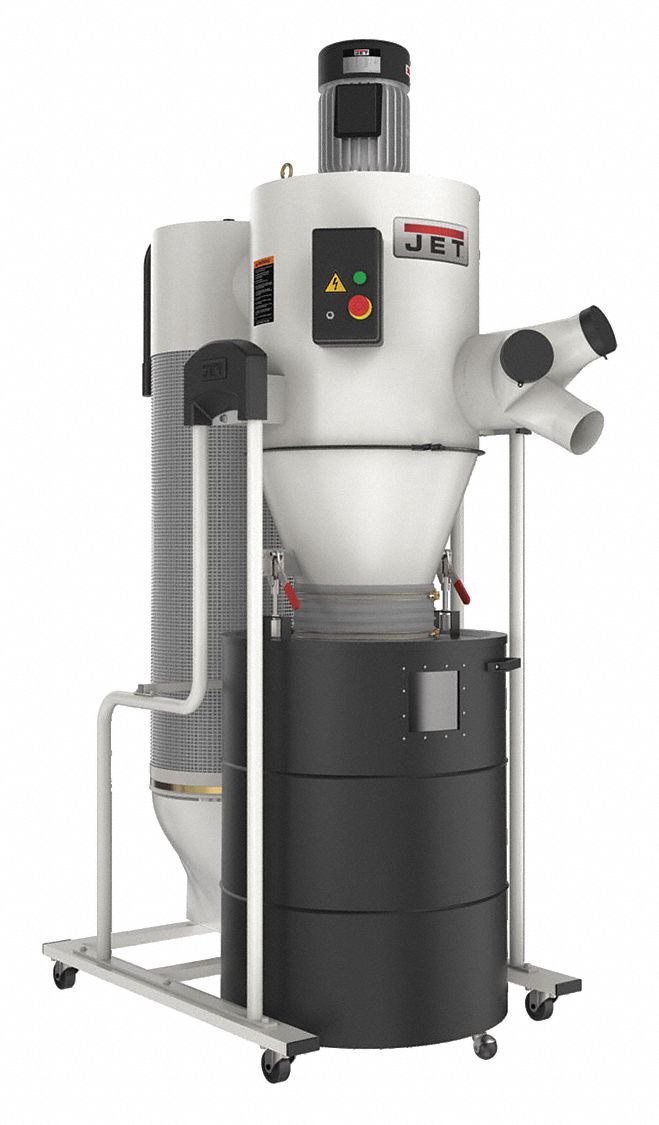 JET, Cyclone, 230V AC, Wood Dust Collector 48RJ34717530K Grainger