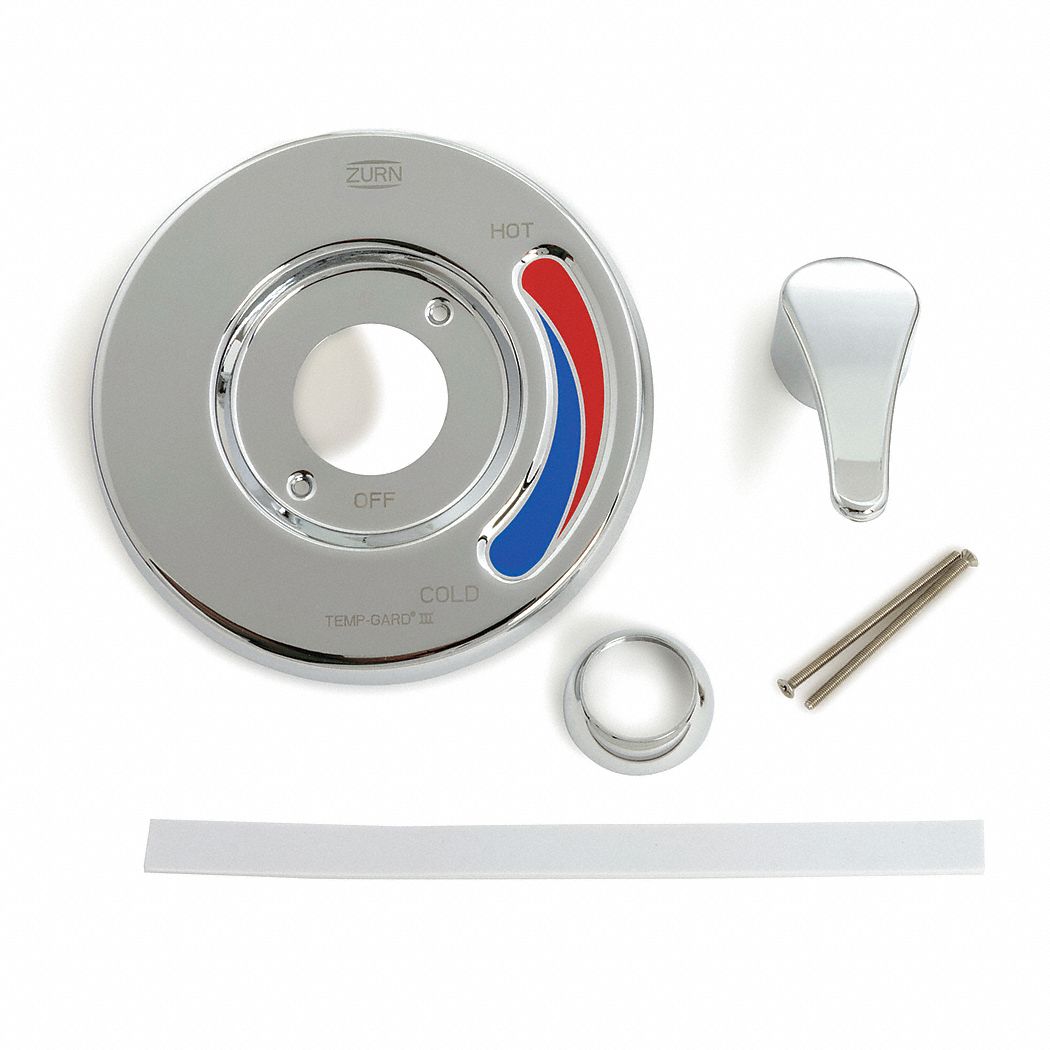 ZURN Zurn, Tub and Shower Trim Kit, Chrome 48RU01TMPK7300MT Grainger