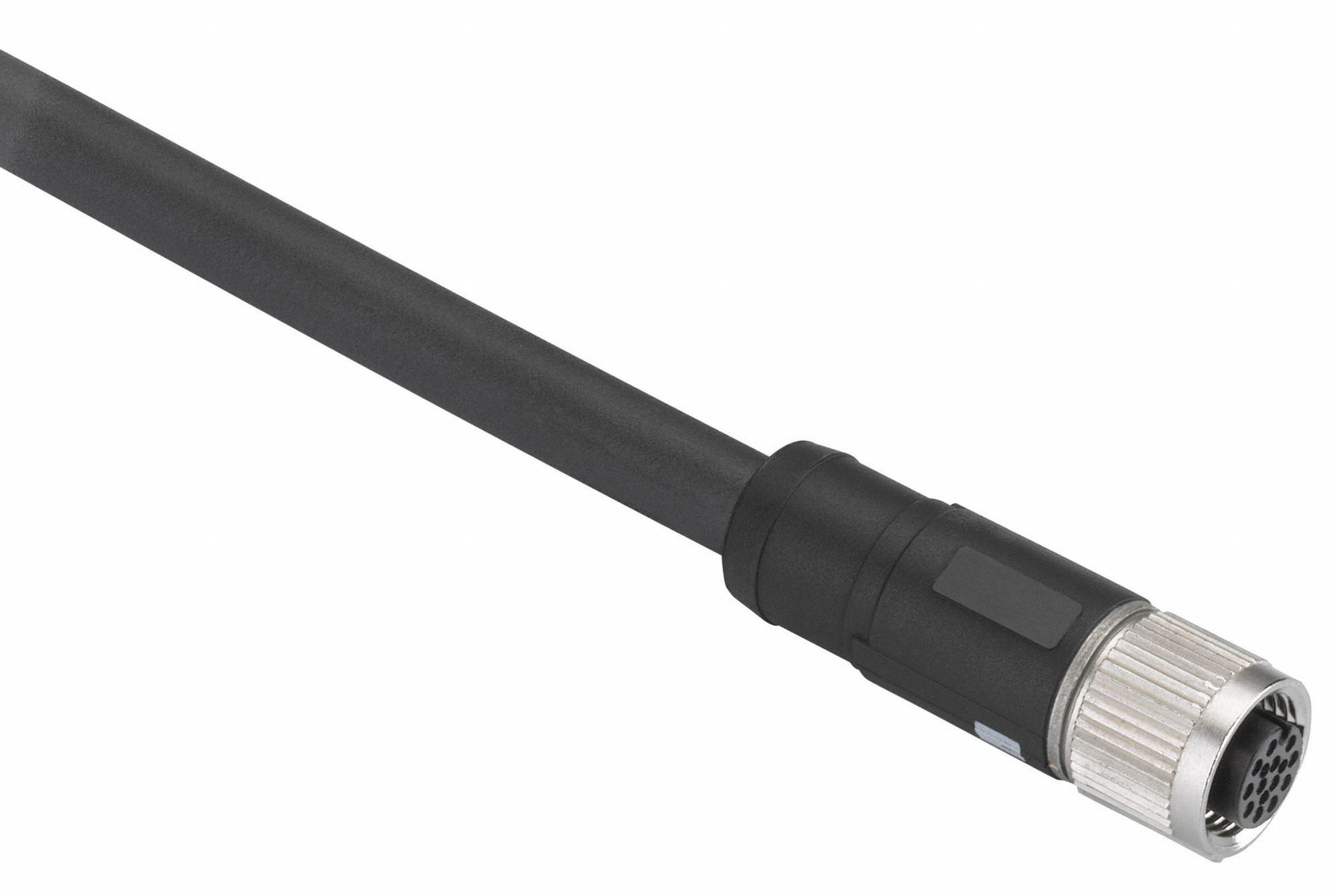 M12 Female Straight X M12 Female Straight, 8 Pins, Cable Straight With