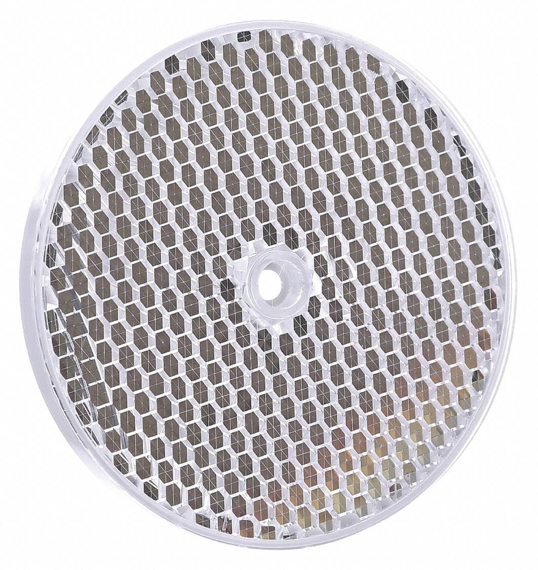 TELEMECANIQUE SENSORS, White, Plastic, Photoelectric Sensor Reflector