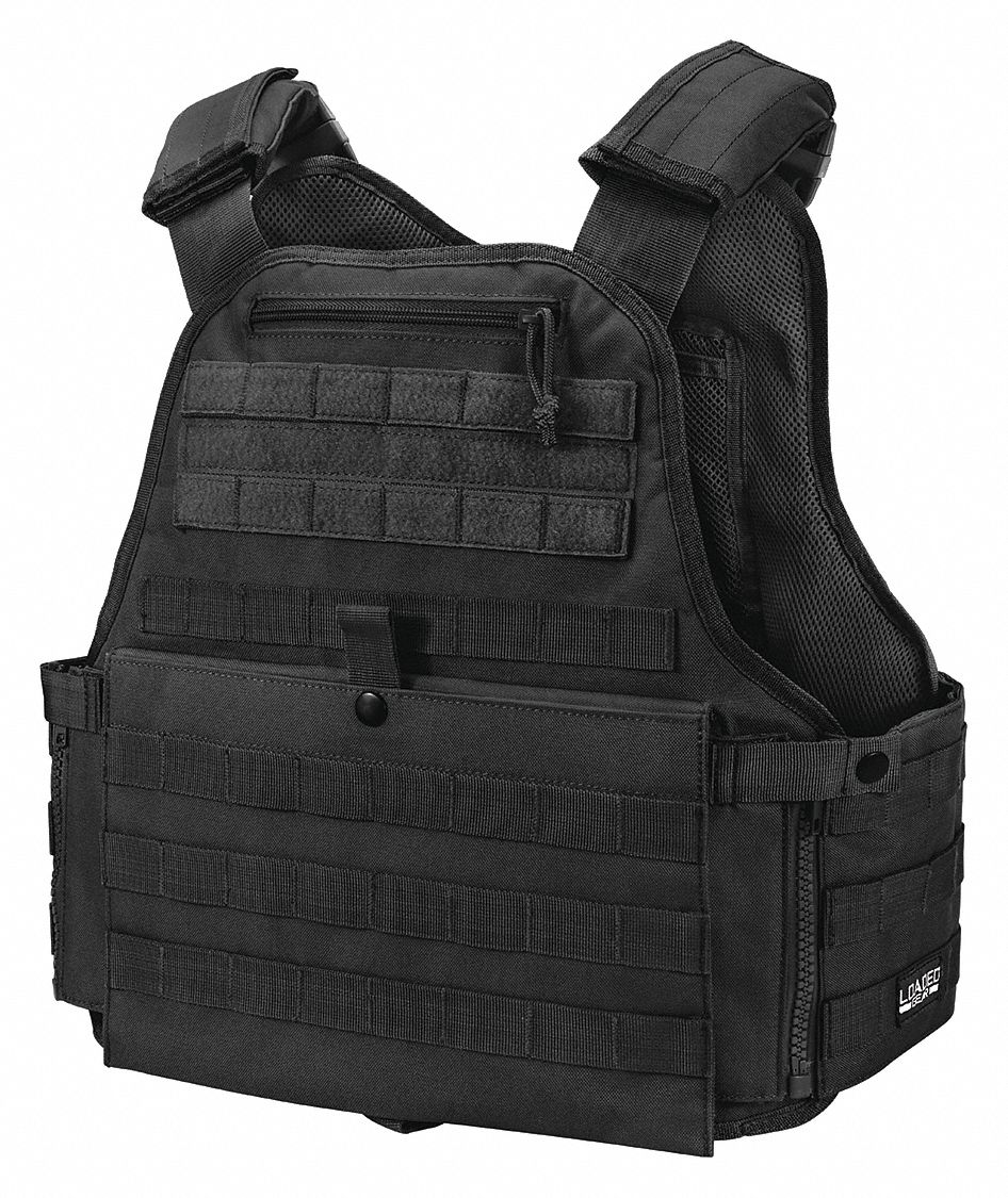 BARSKA, Tactical, Universal, Tactical Vest 48TK04BI12260 Grainger