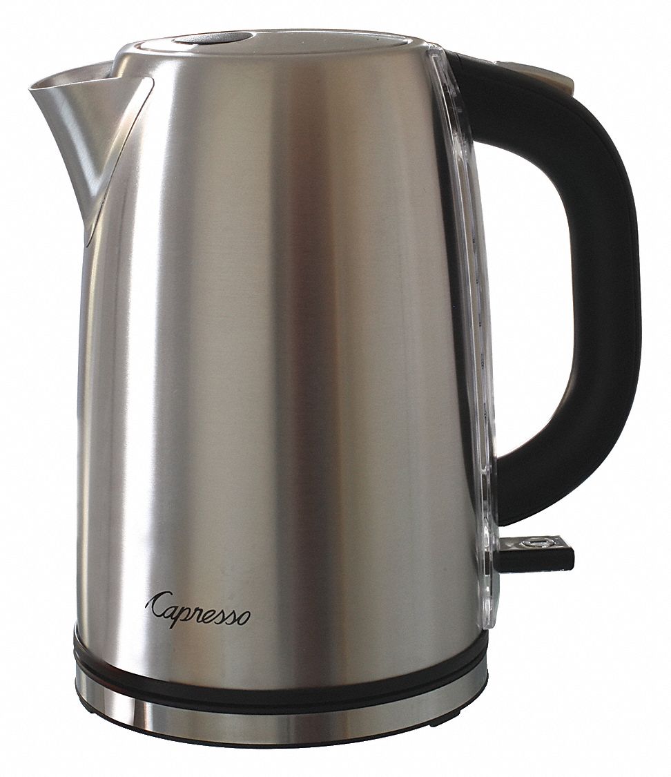 CAPRESSO 57 oz Single Water Kettle, Stainless Steel - 48UH50|277.05