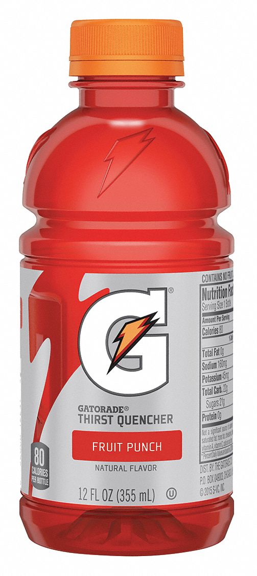 GATORADE Gatorade, Ready to Drink, Regular, 24 Package Quantity