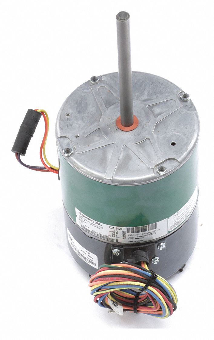 GENTEQ 1/2 HP Condenser Fan Motor,ECM,1100/850 Nameplate RPM,460 Voltage,Frame 48 48UU036905