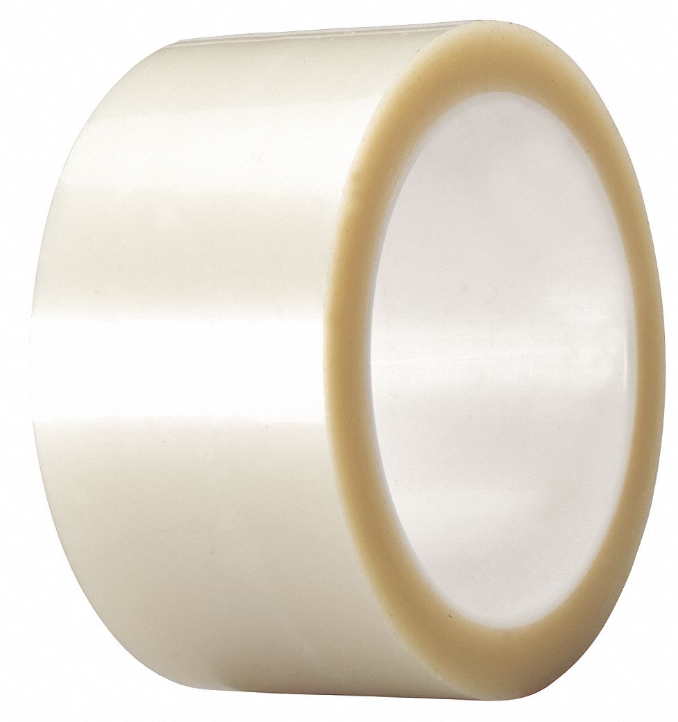 3M Polyester Film Tape, Acrylic Adhesive, 1.90 mil Thick, 2" X 72 yd., Clear, 1 EA 48UV65850