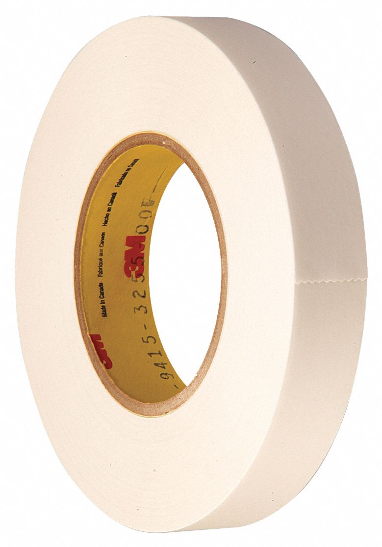 3M Polyester Double Sided Film Tape, Acrylic Adhesive, 2 mil Thick, 1 in X 72 yd, Clear 48UV66