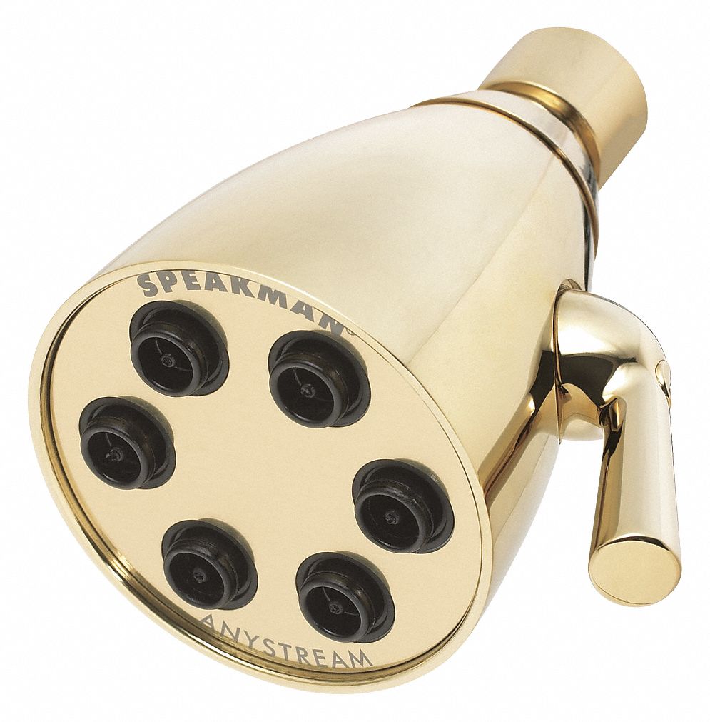 SPEAKMAN, 6Jet Showerhead 48V042S2252PB Grainger