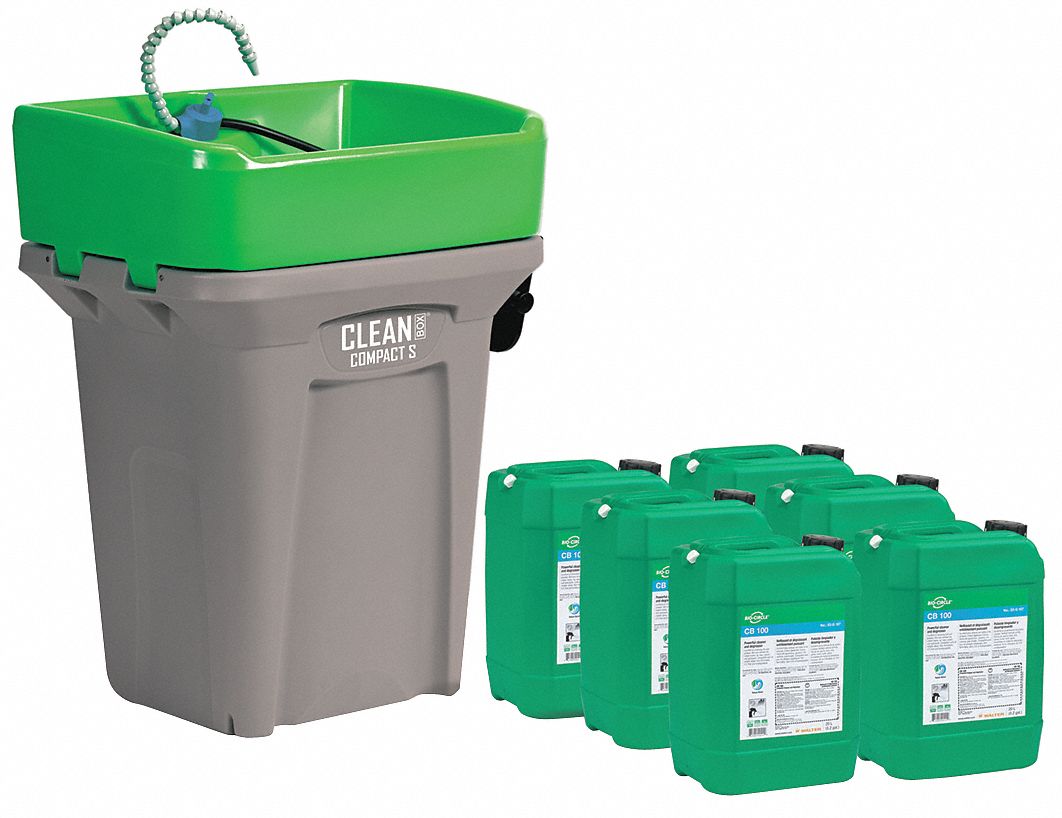 Parts Washer Kit,44 in H,32 gal.,Tubular Grainger