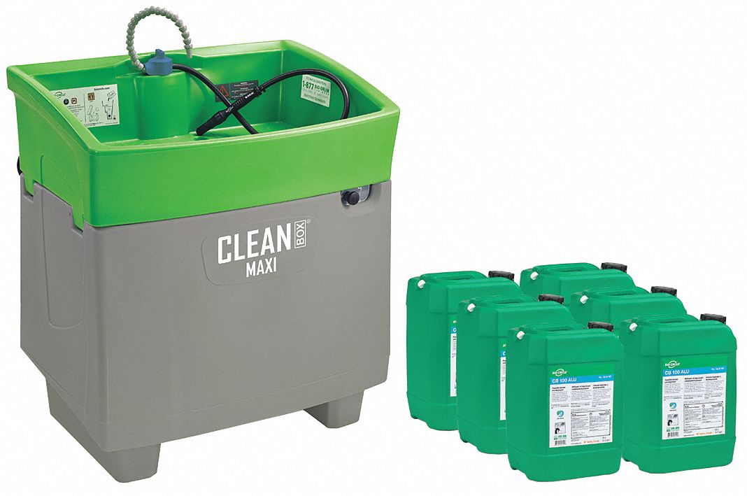 BIOCIRCLE Parts Washer Kit 36 gal Tank Capacity, 500 lb Load Capacity