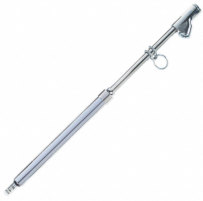 HALTEC Truck Tire Gauge, Brass 48WC37GA1551 Grainger