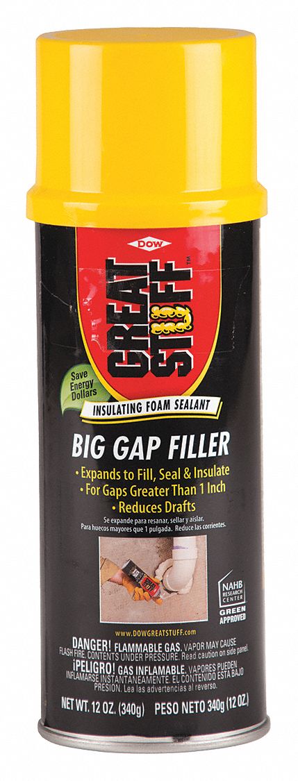 GREAT STUFF Insulating Spray Foam Sealant, 12 oz, Aerosol Can, Indoor