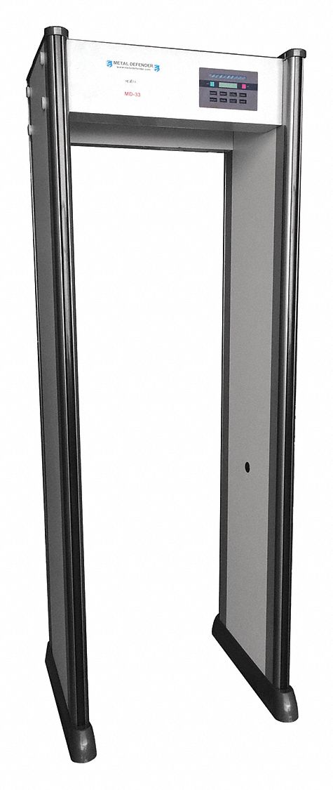 METAL DEFENDER, Walk-Through, 47.5 to 60 Hz, Metal Detector - 48WK72|MD