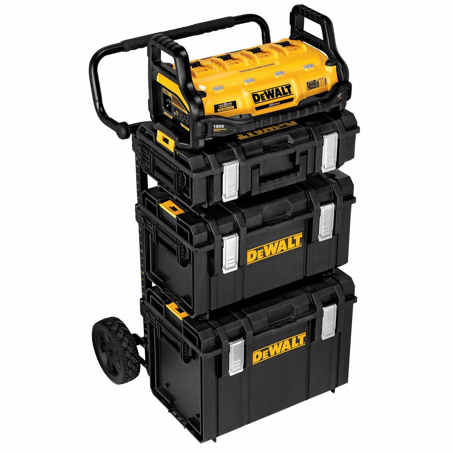 DEWALT Power Station: 4 Ports, 120V DC, 15 A Inverter Output Current