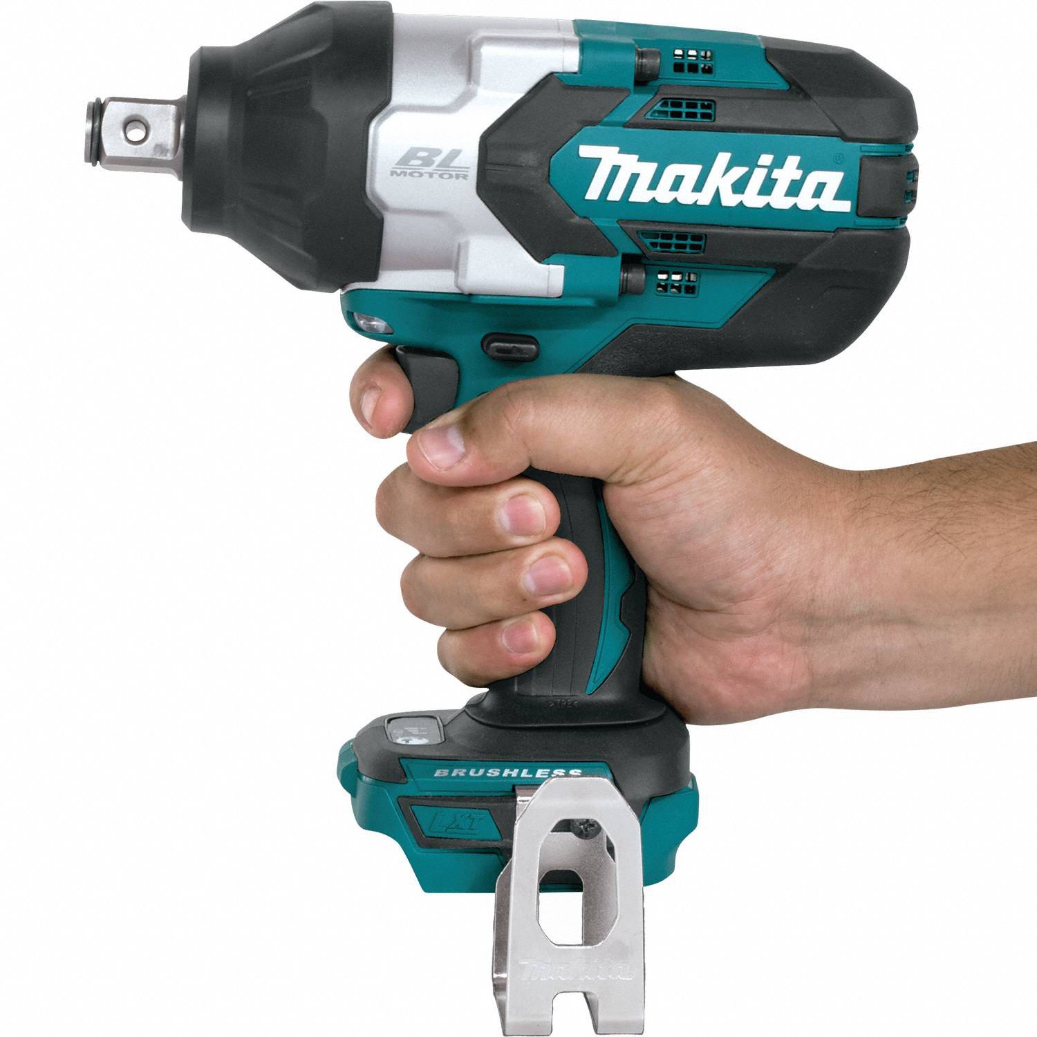 MAKITA Impact Wrench 3/4 in Square Drive Size, 780 ftlb Fastening