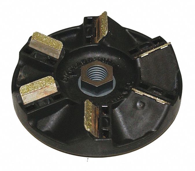 DIAMABRUSH, For Use With 5 in Angle Grinder, Compatible with FH45HTSHROUD, Wood Deck Removal