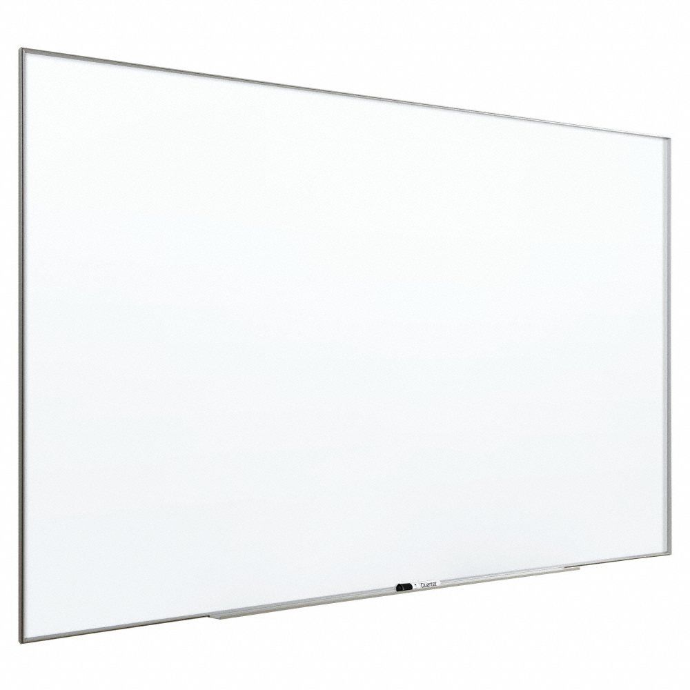 QUARTET Dry Erase Board Wall Mounted, 48 in Dry Erase Ht, 72 in Dry
