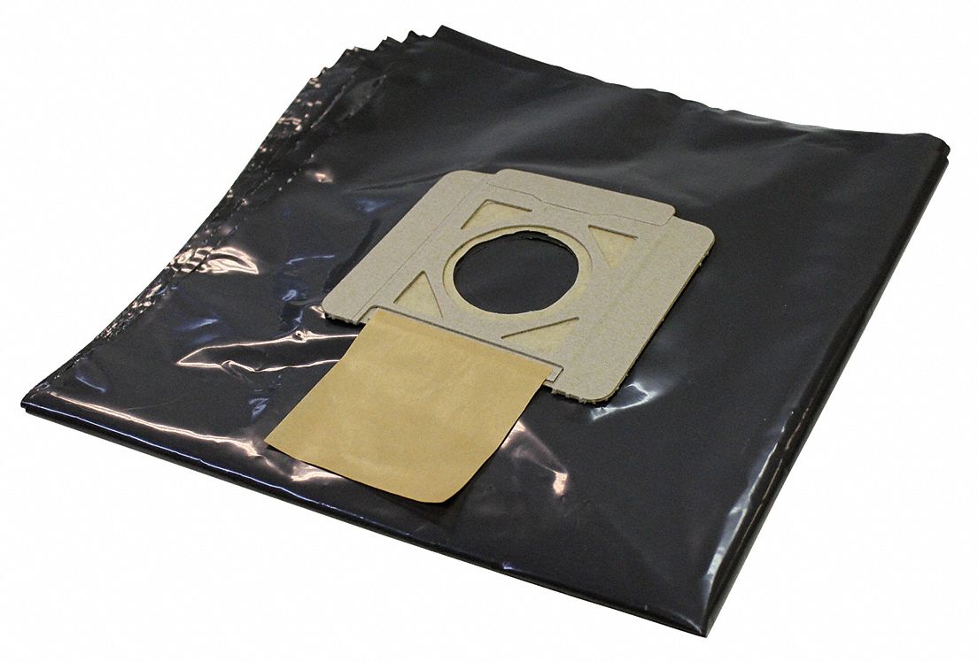 MAKITA Vacuum Bag, Plastic, 1Ply, Standard Bag Filtration Type, For Vacuum Type Canister Vacuum