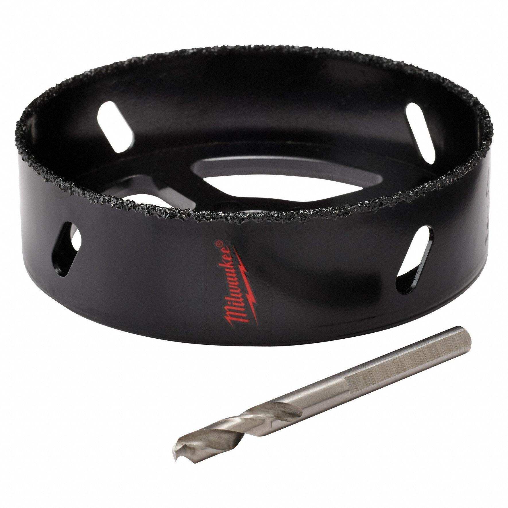 MILWAUKEE, 6 5/8 in Saw Dia., Continuous Grit, Hole Saw 11C8444956