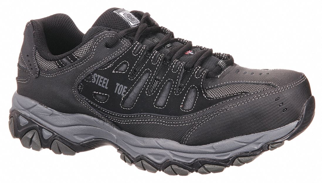 SKECHERS, W, 11, Work Shoe 490C3577055W BKCC SIZE 11 Grainger