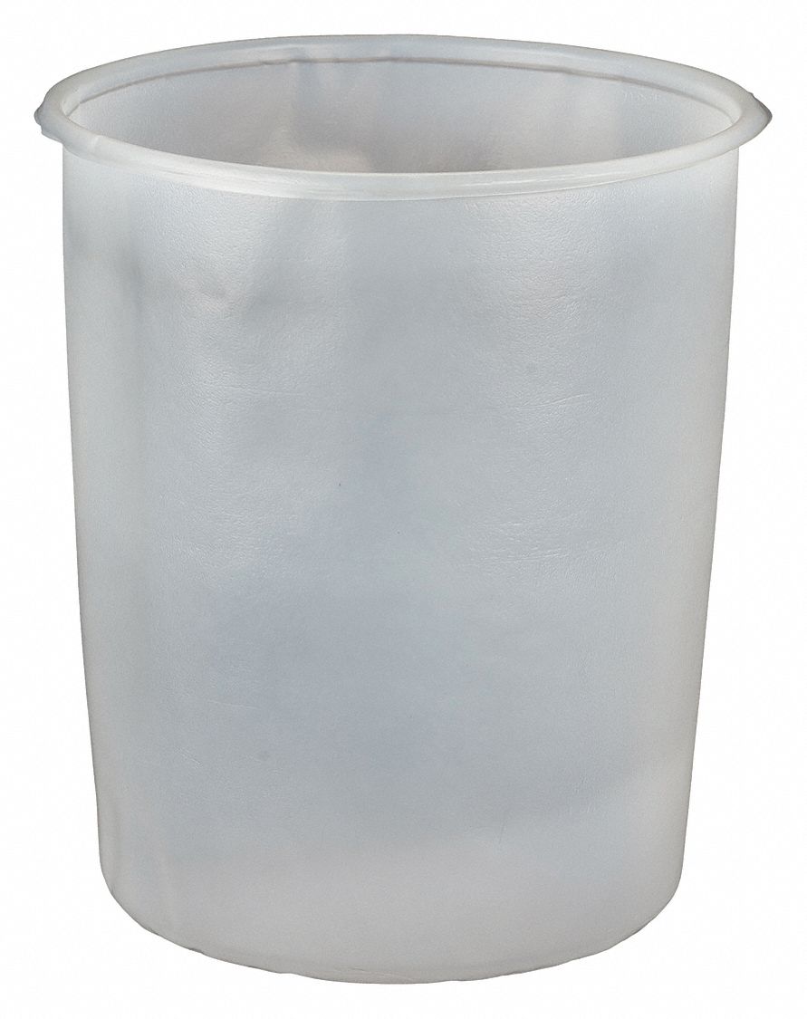 GRAINGER APPROVED Pail Liner, 5 gal Capacity, FDA compliant, 14 in