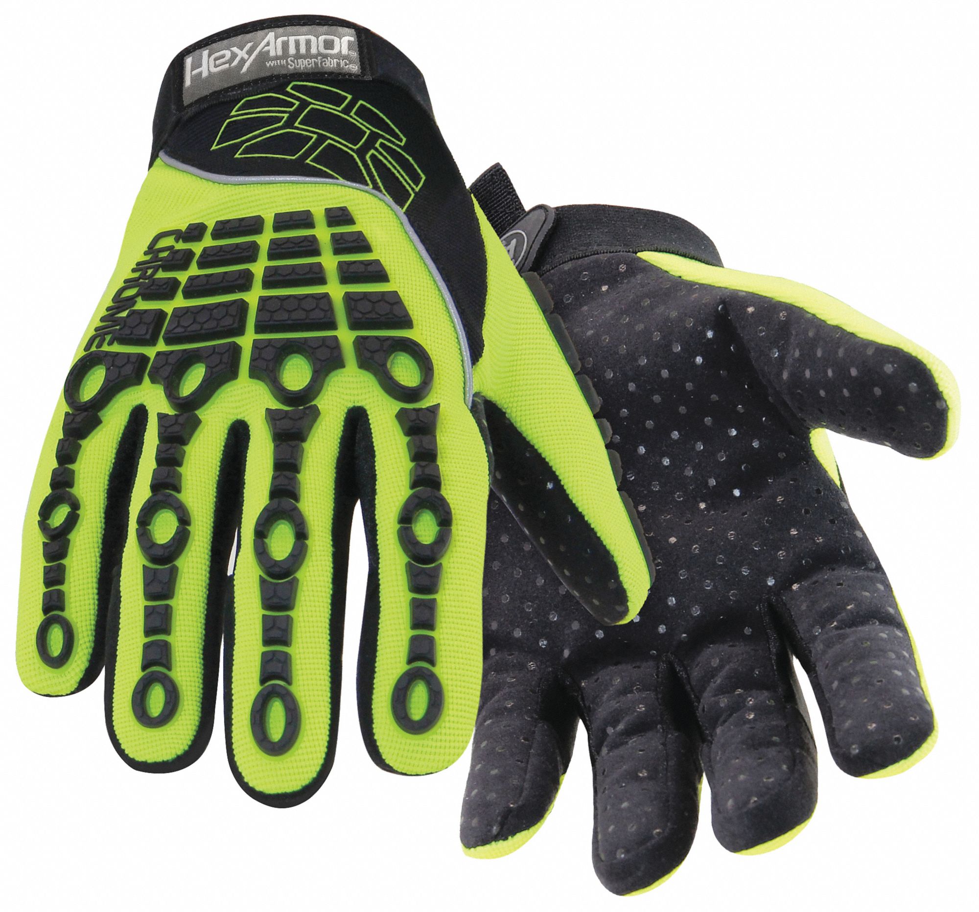 HEXARMOR Mechanics Gloves, XS, Mechanics, 1 PR 492P374026XS (6