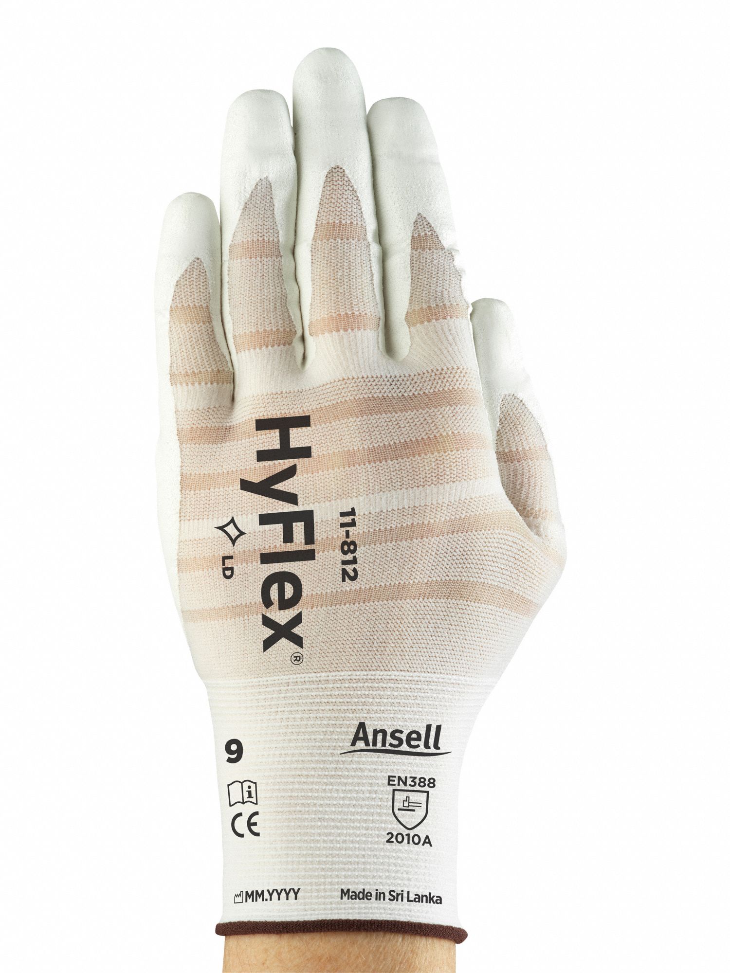 HYFLEX Coated Gloves XL ( 10 ), Smooth, Foam Nitrile, Palm, Dipped