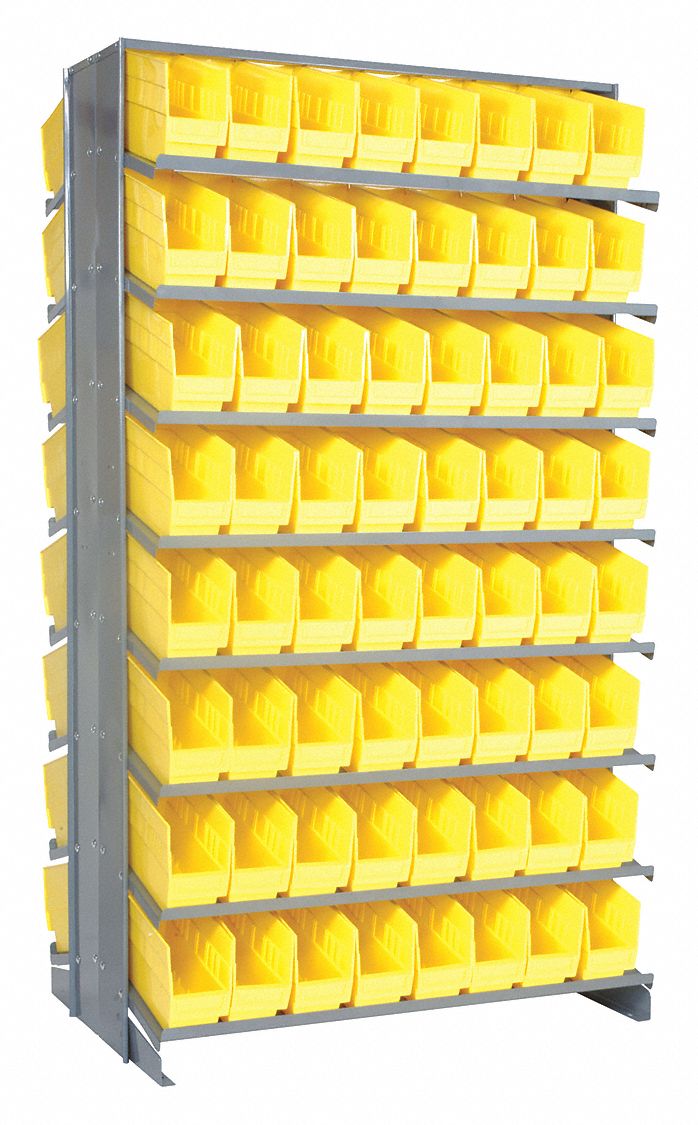 QUANTUM STORAGE SYSTEMS, 36 in x 36 in x 64 in, 2 Sided, Pick Rack