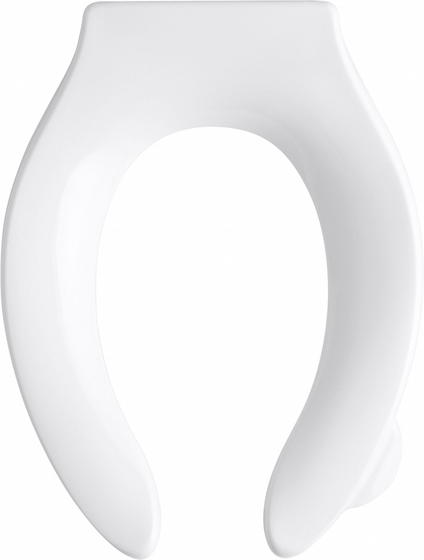 KOHLER Elongated, Standard Toilet Seat Type, Open Front Type, Includes