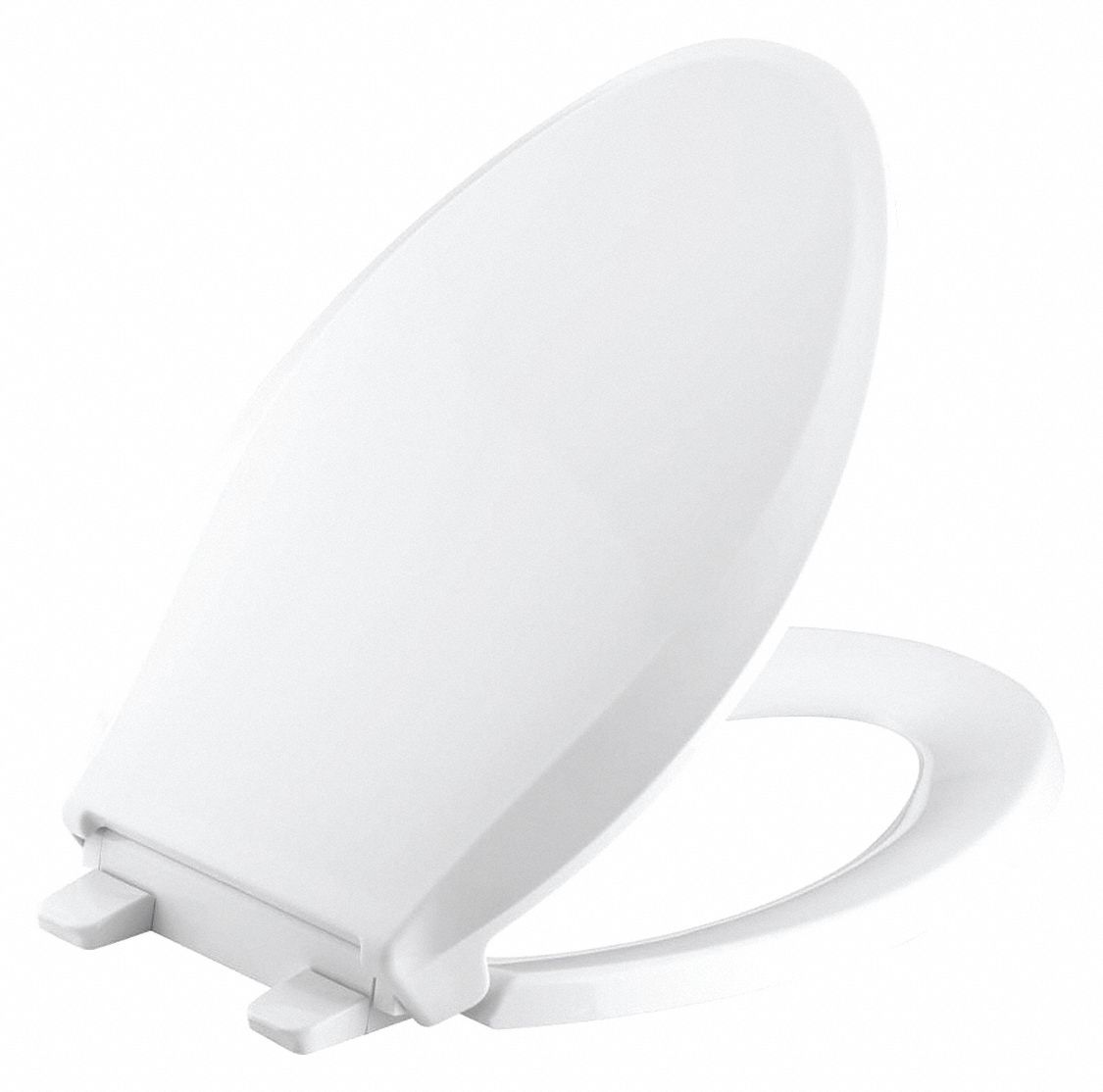 KOHLER Elongated, Standard Toilet Seat Type, Closed Front Type