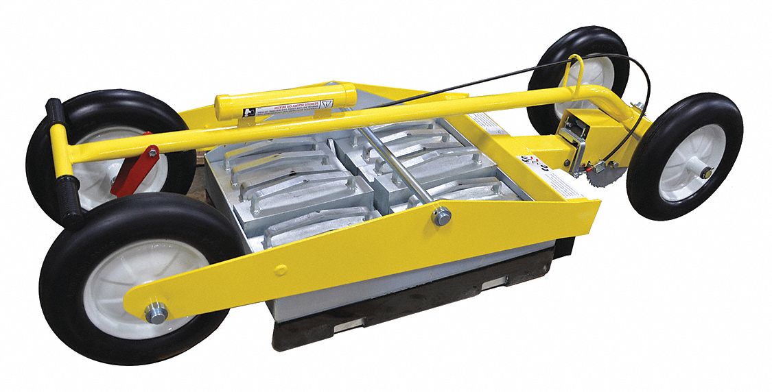 GARLOCK SAFETY SYSTEMS Mobile Tie Off Point, Counterweight, Steel