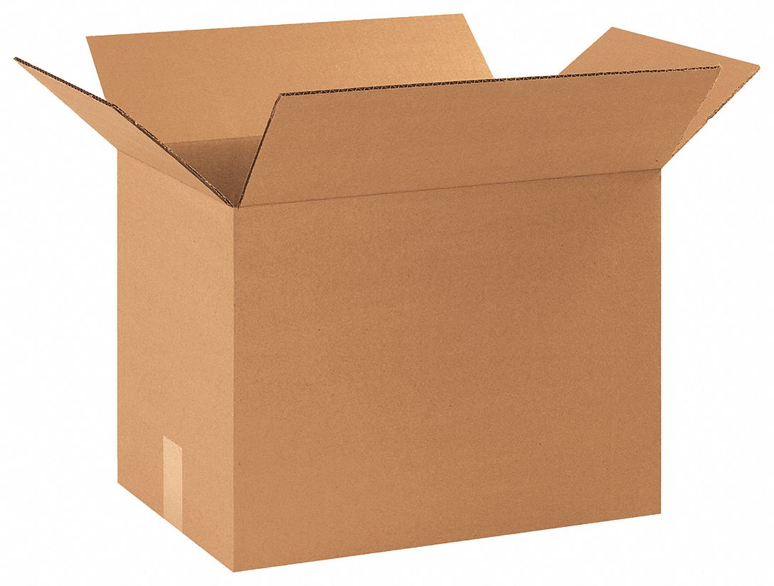 GRAINGER APPROVED Shipping Box, Printer, Single Wall, 17 1/4x11 1/4x14 1/4 in Inside LxWxH, 32