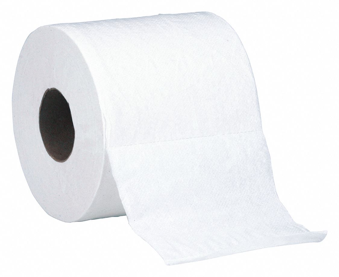 ABILITY ONE, 2 Ply, 500 Sheets, Toilet Paper Roll 494K89854001630