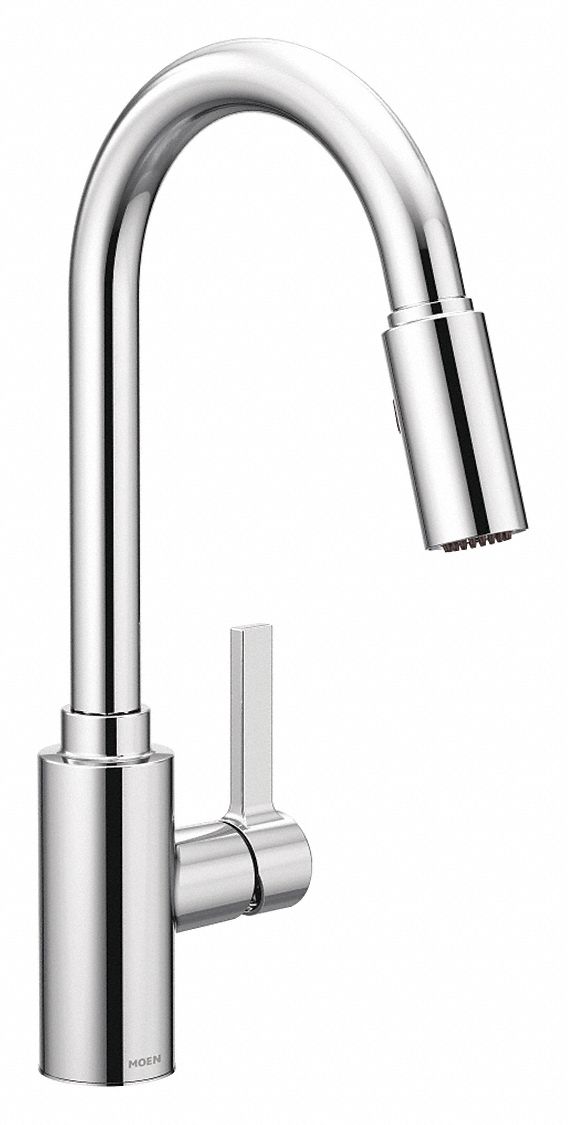 Moen, Gena, Gooseneck Kitchen Faucet 494M047882 Grainger